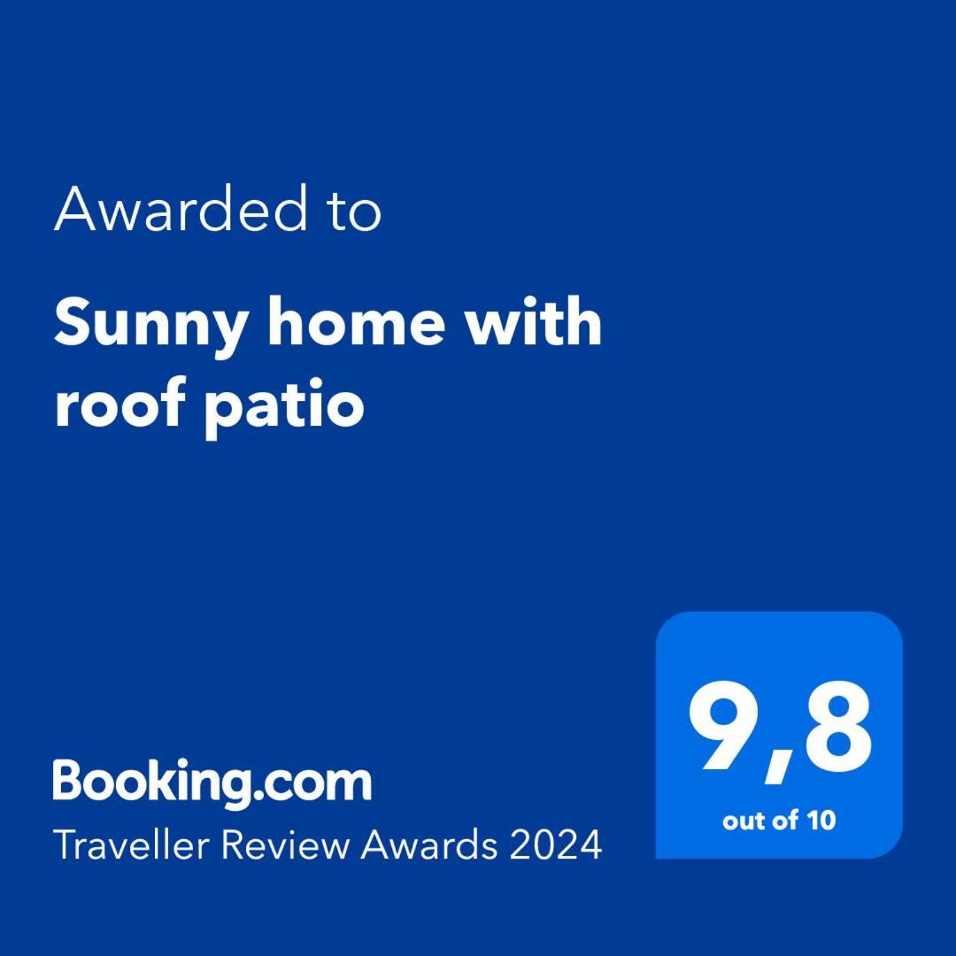 Sunny Home With Roof Patio Флоренция Экстерьер фото
